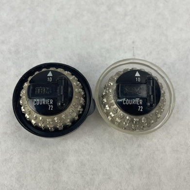 IBM Courier 72 Type Ball 10 Pitch Selectric Lot of 2