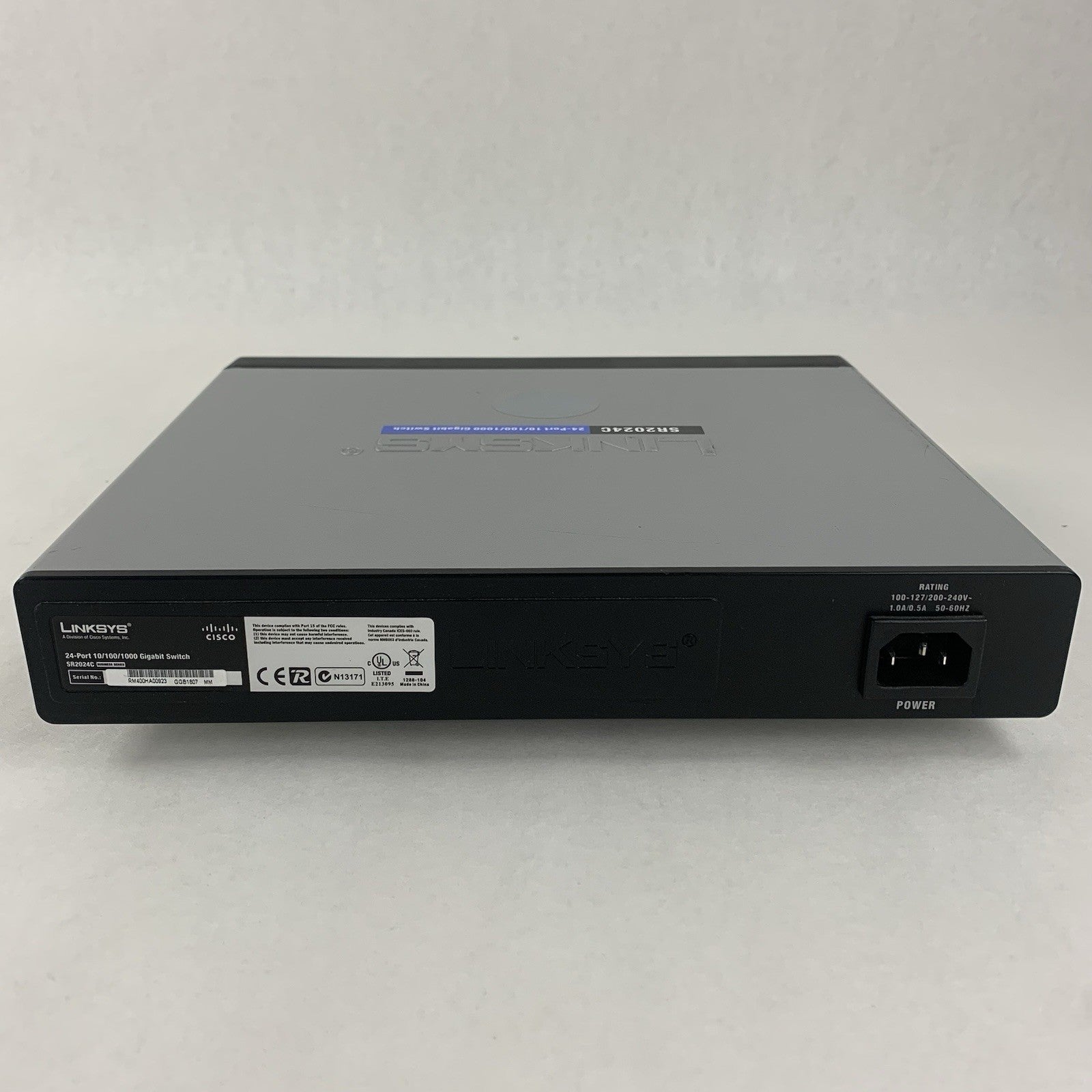 Cisco Linksys SR2024C Compact 10/100/1000 Gigabit Switch Tested and Reset5