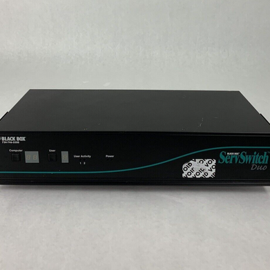 Black Box KV6116FA-R2 ServSwitch Duo KVM Switch Tested