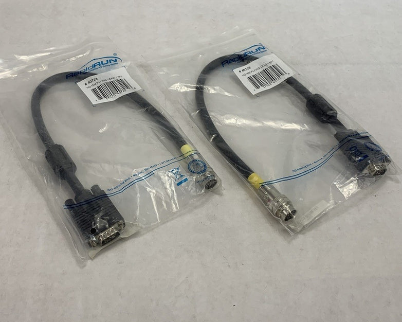 RapidRun 40725 HD15M Flying Lead 1.5FT (Lot of 2)