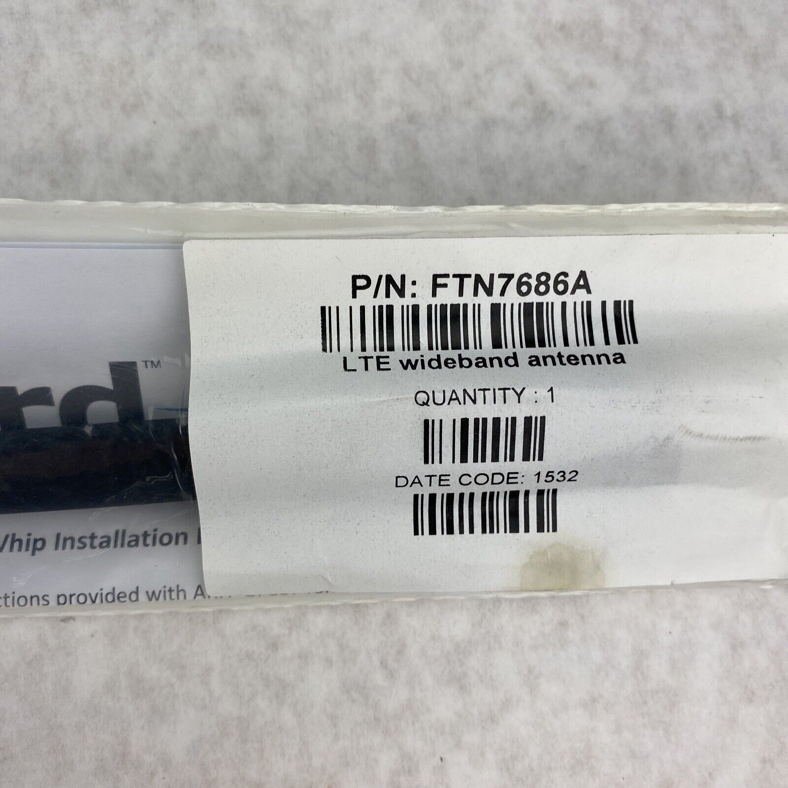 Motorola Laird FTN7686A LTE Wideband Antenna Multiband Survivor Whip (Lot of 2)
