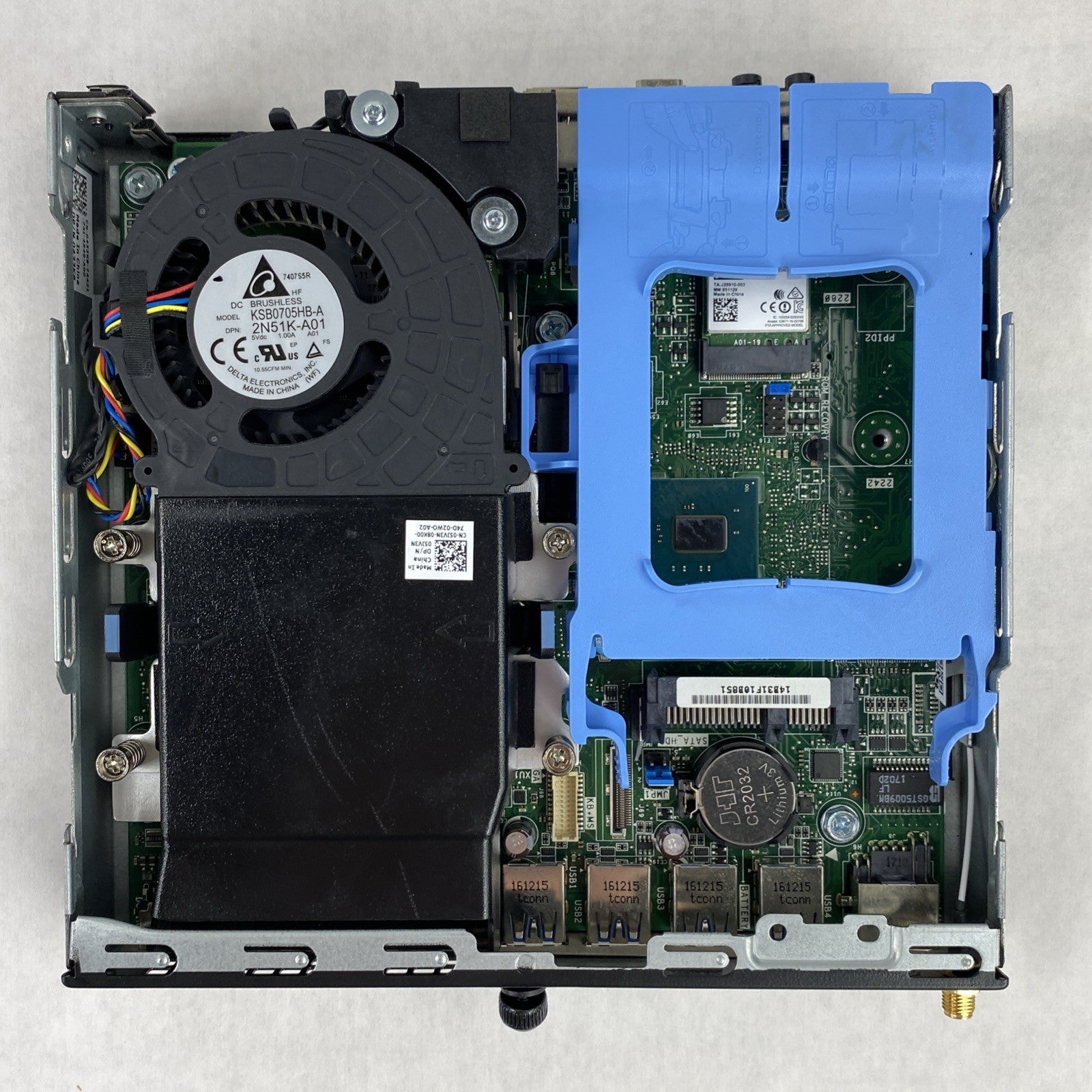 Dell OptiPlex 7050 Micro Intel Core i7-7700T 2.90 GHz 8GB RAM No HDD No OS
