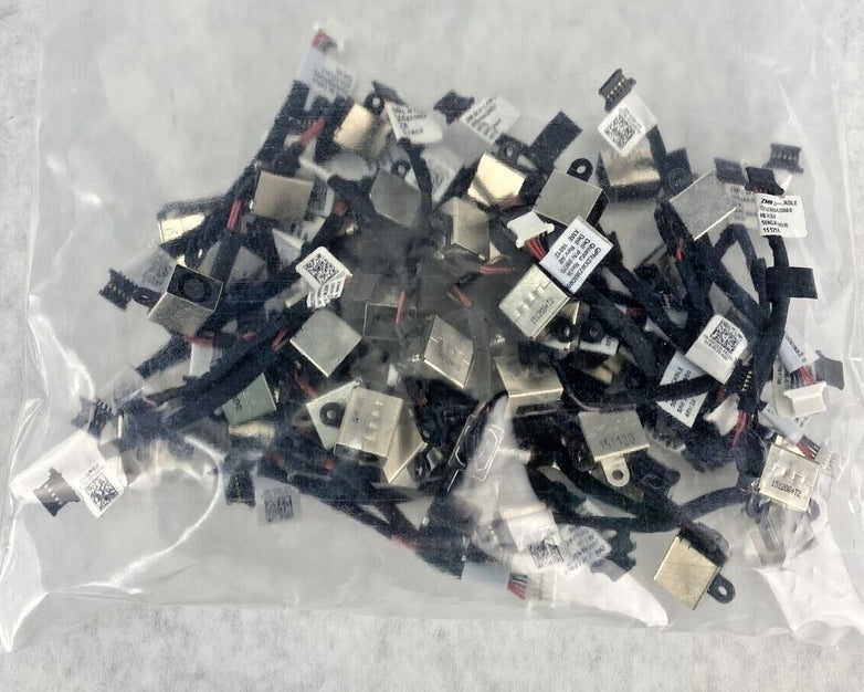 Lot of 50 Dell 09F21D DC Power Input Jack OEM with Cable for Chromebook 11 3120