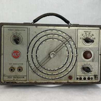 Vintage RCA Test Oscillator No. 167