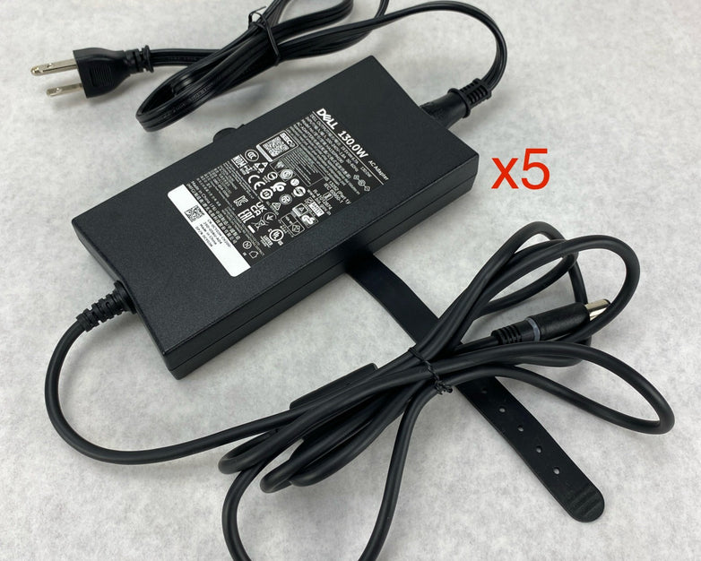 Dell HA130PM190 19.5V 6.7A 130W 7.4mm x 5.0mm Big Barrel AC Adapter - Lot of 5