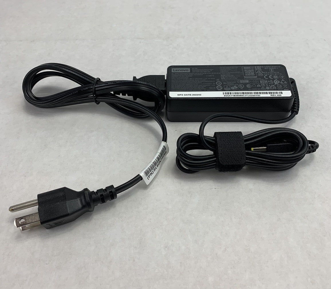 Lenovo A19-065N2A 65W 20V 3.25A Laptop AC Adapter Yellow Square Tip (Lot of 5)
