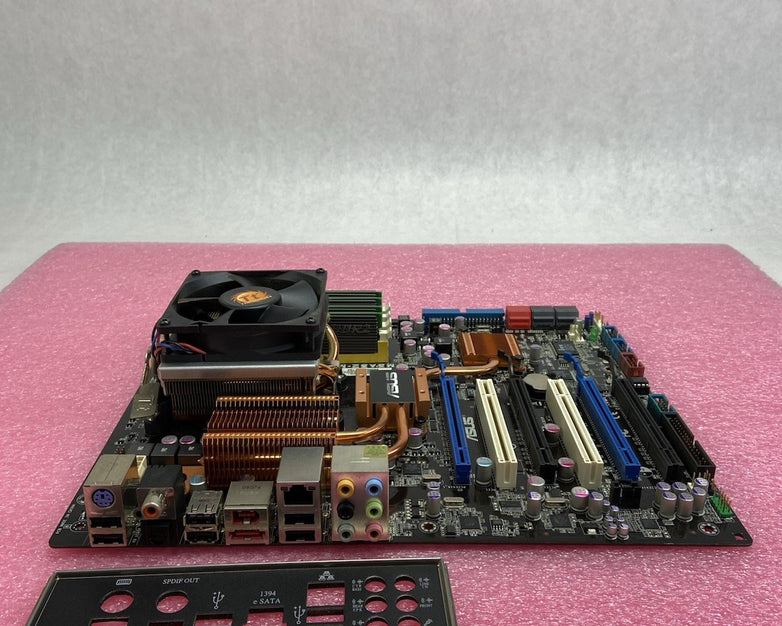 ASUS M3A34-MVP Deluxe Motherboard AMD Phenom 9550 Quad Core 2.2GHz 8GB RAM