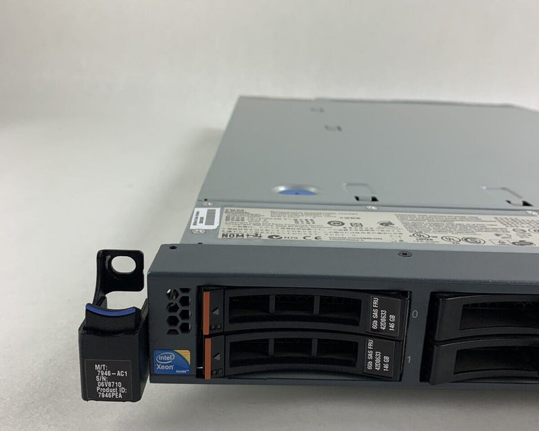 IBM System X3550 M2 Server Xeon E-5520 2.27 GHz 4 GB Ram No OS No HDD