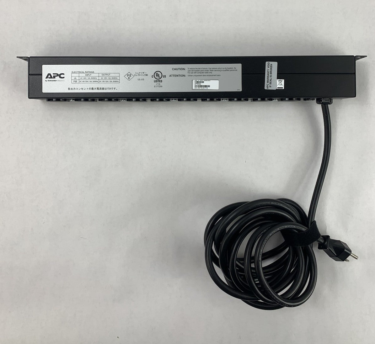APC AP9562 10-Outlet Rack Mount Power Distribution Unit7