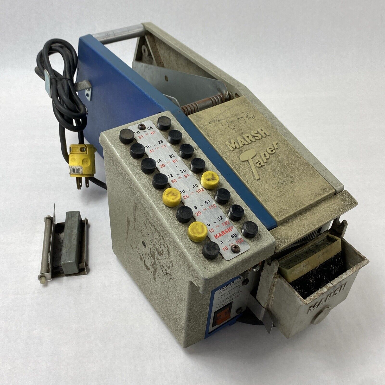 Marsh Ultra Taper Gummed Tape Dispenser - Parts or Repair
