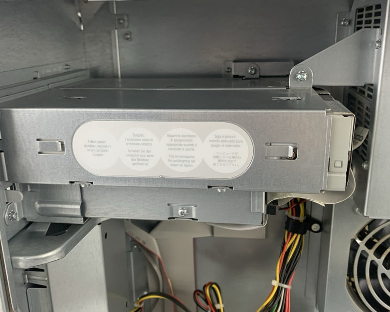 Power Mac G4 M8493 2002 2x PowerPC 7455 G4 1.0 GHz 512 MB Ram No OS No HDD