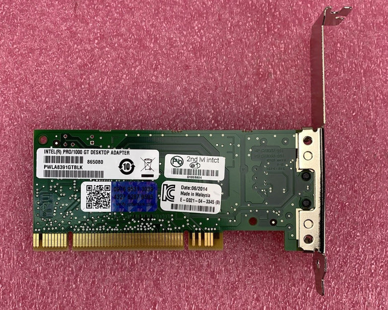 Intel PWLA8391GTBLK Pro/1000 GT Desktop Adapter (Lot of 2)