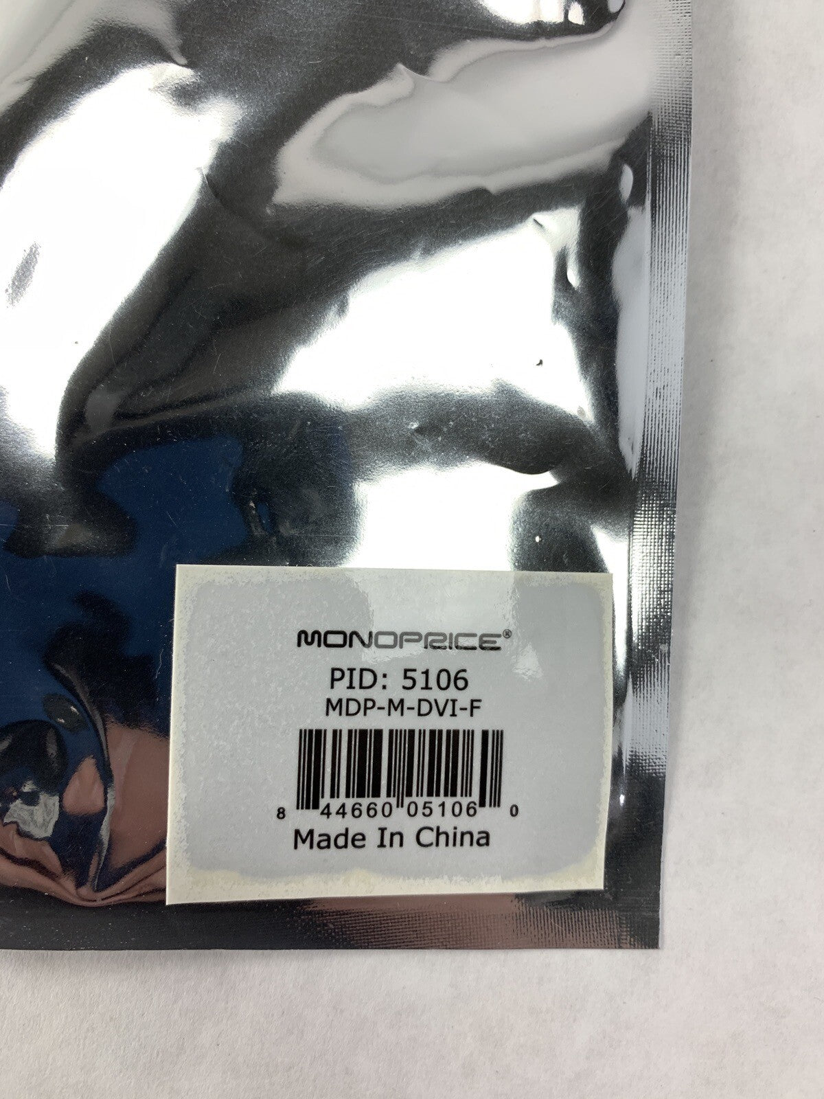 Monoprice Mini DisplayPort to DVI Adapter MDP-M-DVI-F (Lot of 3)