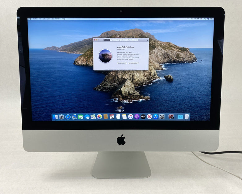 Apple A1418 iMac 21.5" 2013 3.3GHz Core i3 4GB RAM 500GB HDD macOS 10.15.7