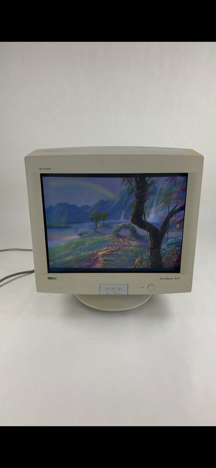 NEC AccuSync 95F M9902 VGA Color Computer Monitor Retro Gaming Grade B Tested