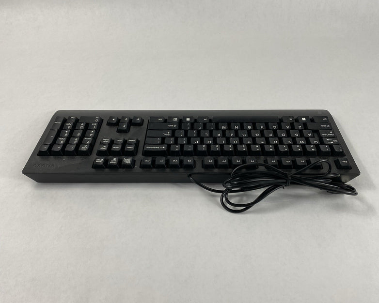 Lenovo SK-8827 KBBH21 KU-1619 USB Wired Black Keyboards Tested (Mixed Lot of 4)