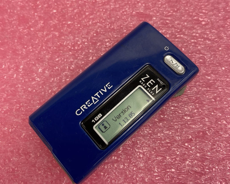 Creative Labs ZEN Nano Plus 1GB Blue MP3 Radio Memo Recorder DAP-FL0018
