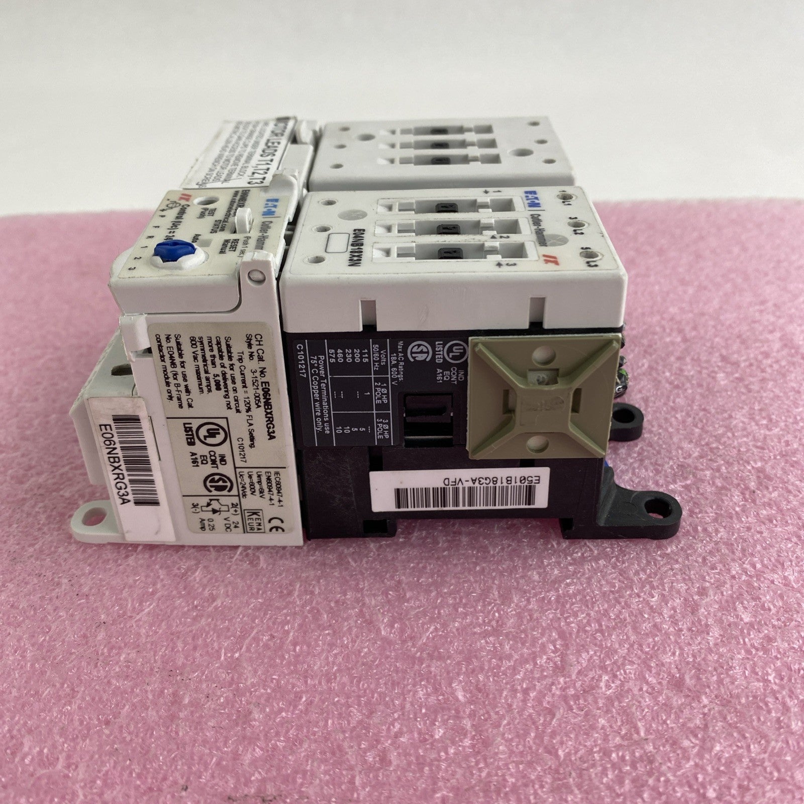 Eaton E04NB18X3N Contactor with Relay E06NBXRG3A 5