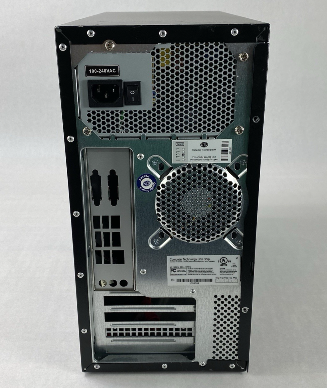Unbranded MicroATX Computer Case with 350W Power Supply