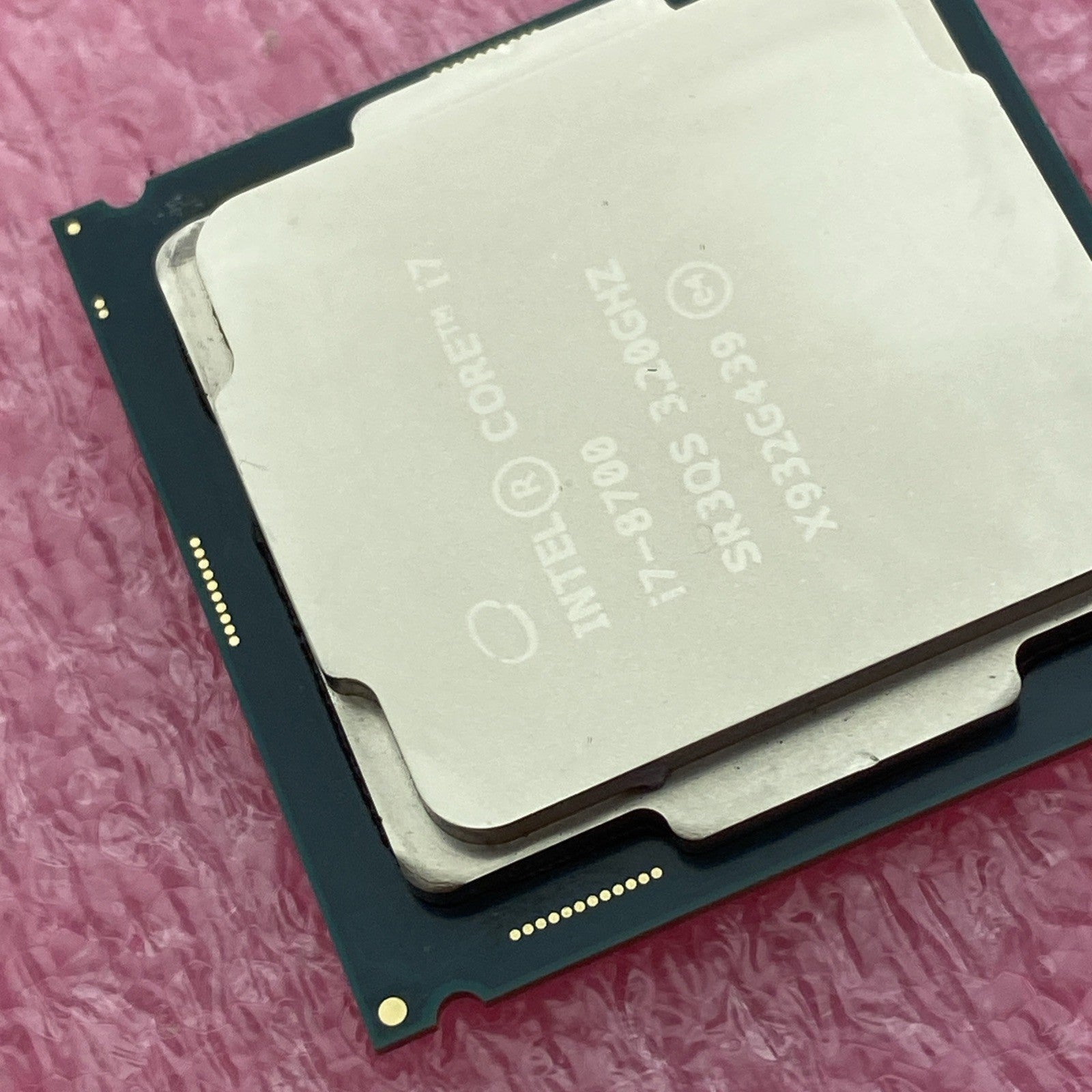 Intel Six Core i7-8700 CPU Processor 3.20GHz LGA1151 SR3QS