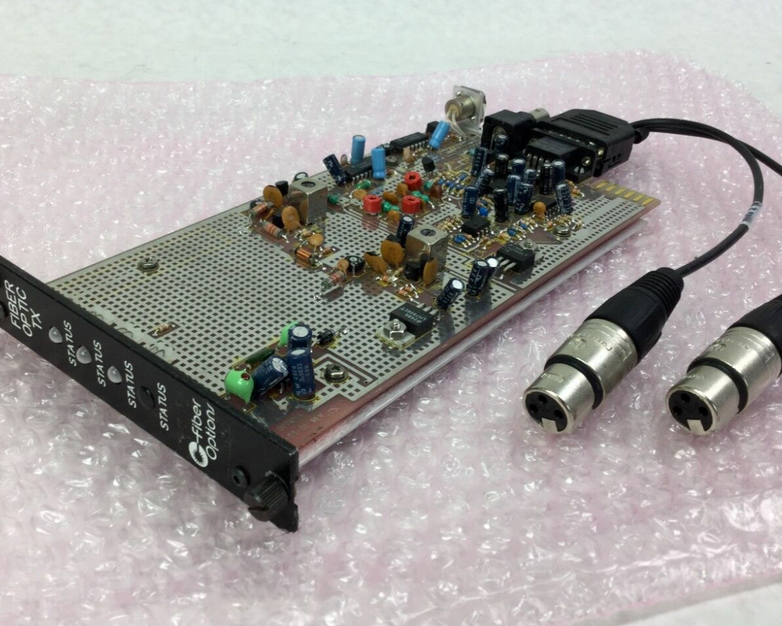 Fiber Options Fiber Optic TX 2240B-T-R/6SXX  w/Cable Shown in Pictures  Untested