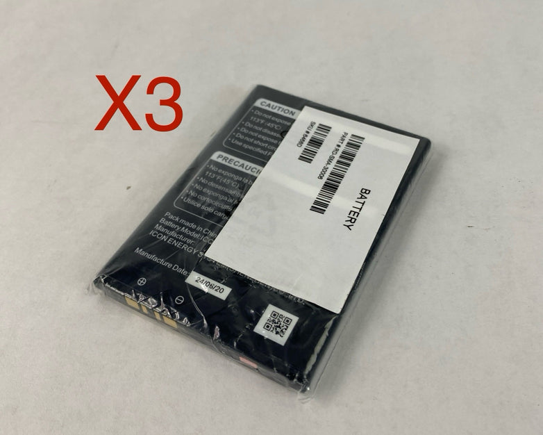 Franklin ICQ037NA Wireless Battery for JEXtream RG2100 Lot of 3