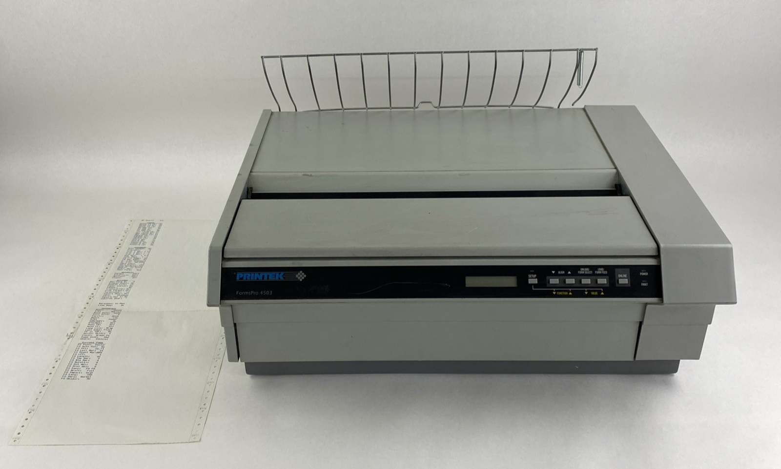 Printek Formspro 4503 Dot Matrix Printer 90484 Tested1