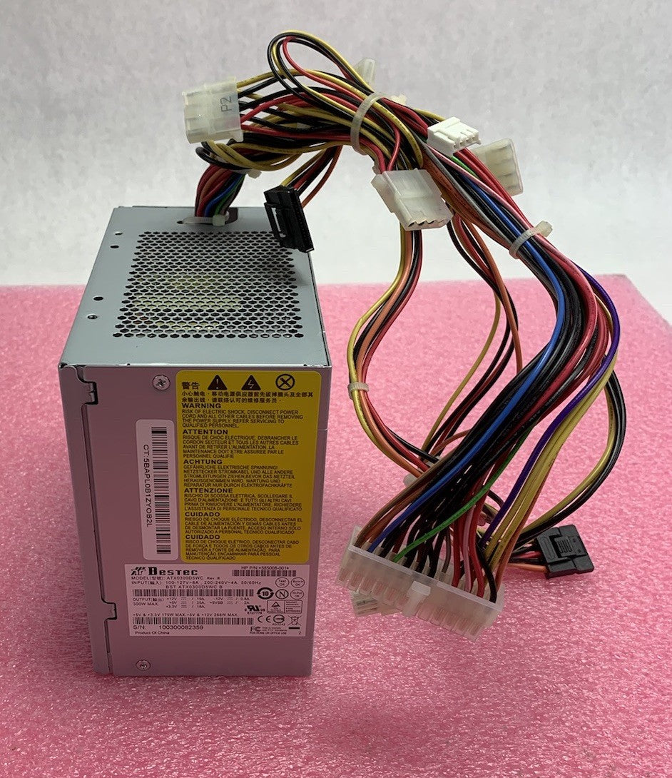 Bestec ATX0300D5WC 585008-001 300W Power Supply