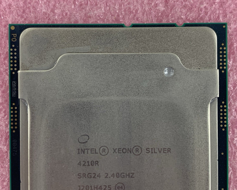 Intel Xeon Silver 4210R SRG24 10-CORE 2.4 GHz Tested