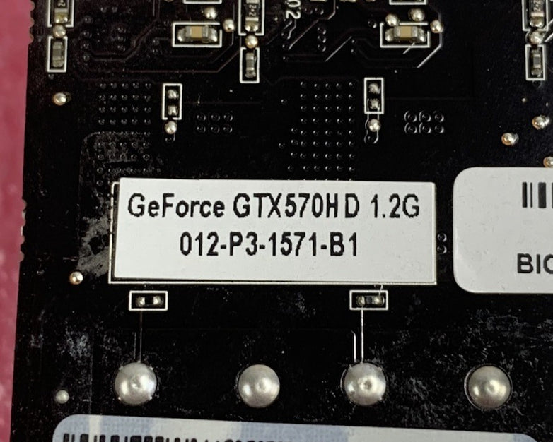 EVGA Nvidia GeForce GTX 570 HD Video Graphics Card