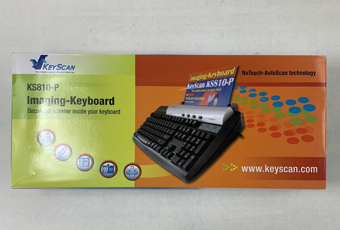 KeyScan KS810-P Imaging-Keyboard NoTouch-Autoscan Technology