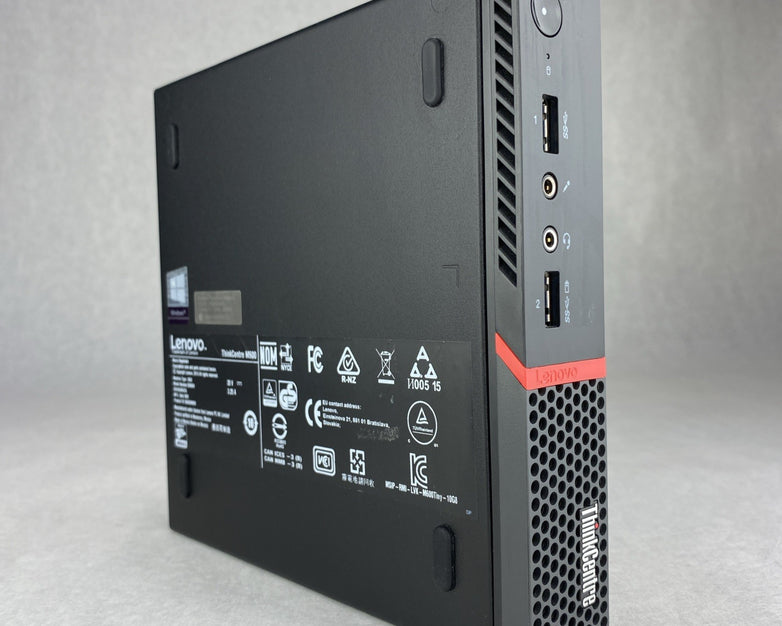 Lenovo ThinkCentre M600 Micro Intel Pentium J3710 1.6GHz 8GB RAM No AC HDD OS