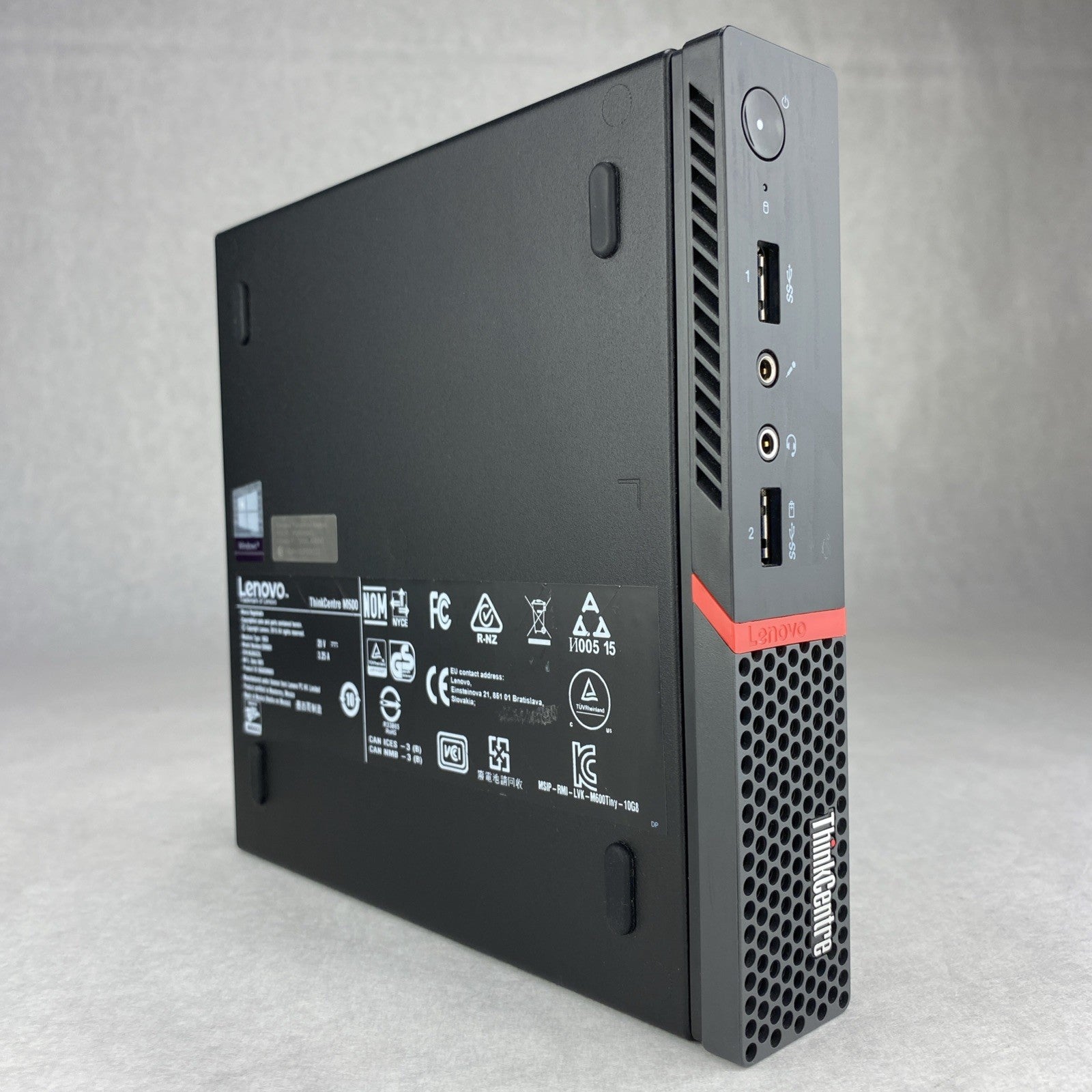 Lenovo ThinkCentre M600 Micro Intel Pentium J3710 1.6GHz 8GB RAM No AC HDD OS