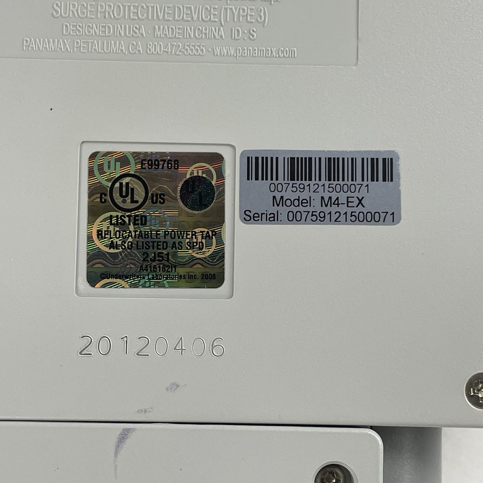 Panamax Safe Power Conditioner M4-EX 4  Power Tested7