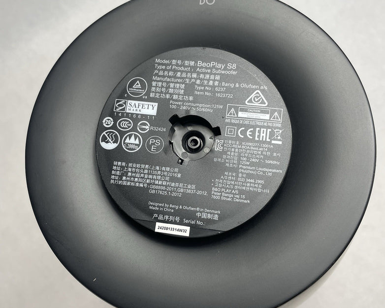 Bang And Olufsen BEOPLAY S8 Speaker System Sub Only