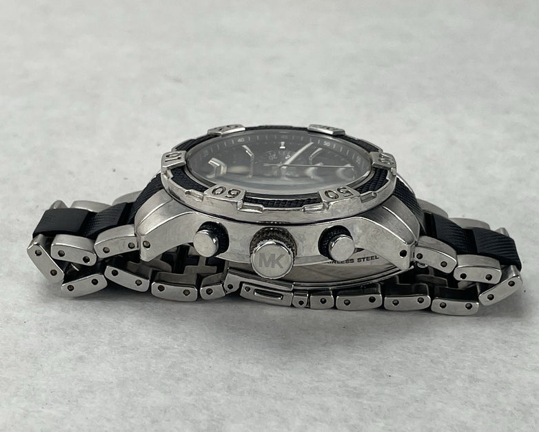 Michael Kors MK-8199 Chronograph Quartz Parts Or Repair Not Ticking