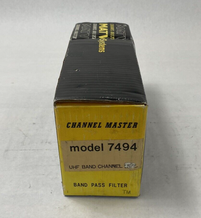 Channel Master MATV Systems Model 7494 Band Pass Filter UHF Band Channel 57