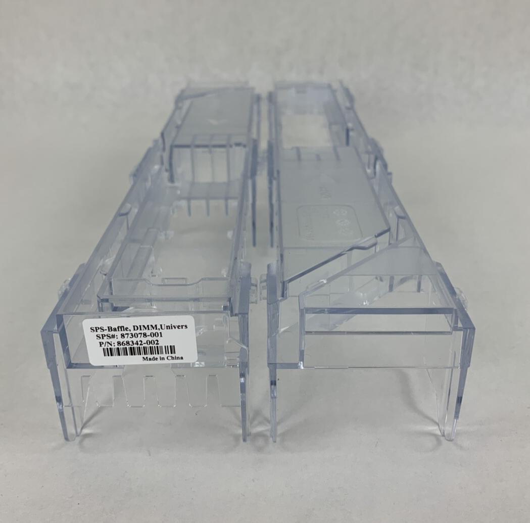 HPE 873078-001 868342-002 Synergy 480 Gen10 Memory Baffle  Pair of 2