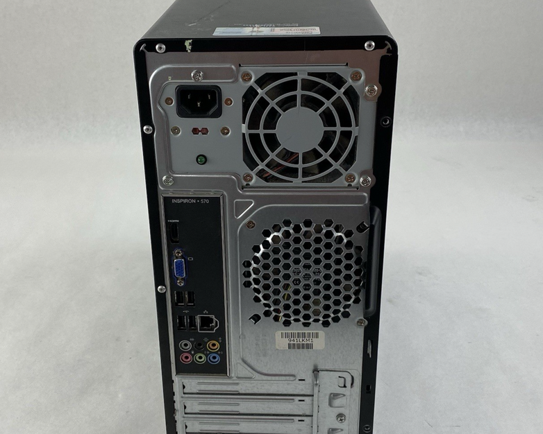 Dell Inspiron 570 MT AMD Athlon II x2 240 2.80 GHz 4 GB RAM No HDD No OS