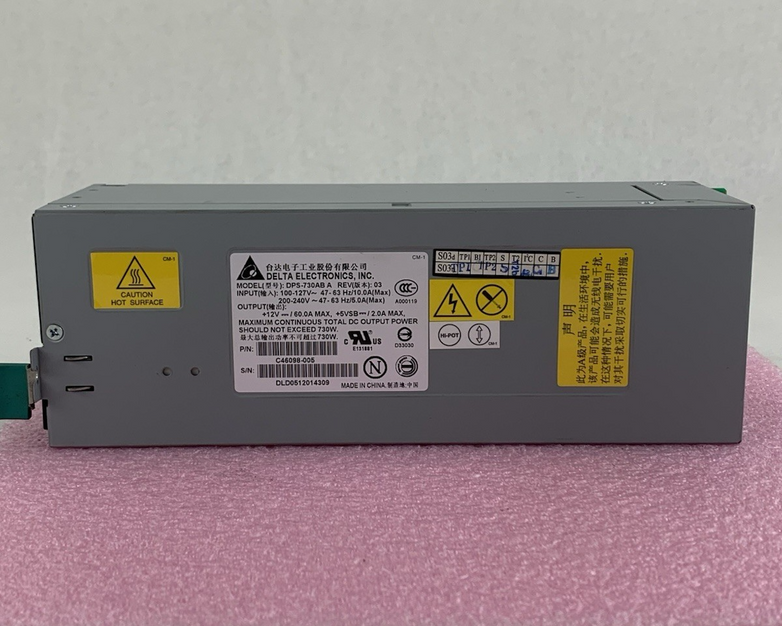 Delta DPS-730AB A C46098-005 730W  Server Power Supply