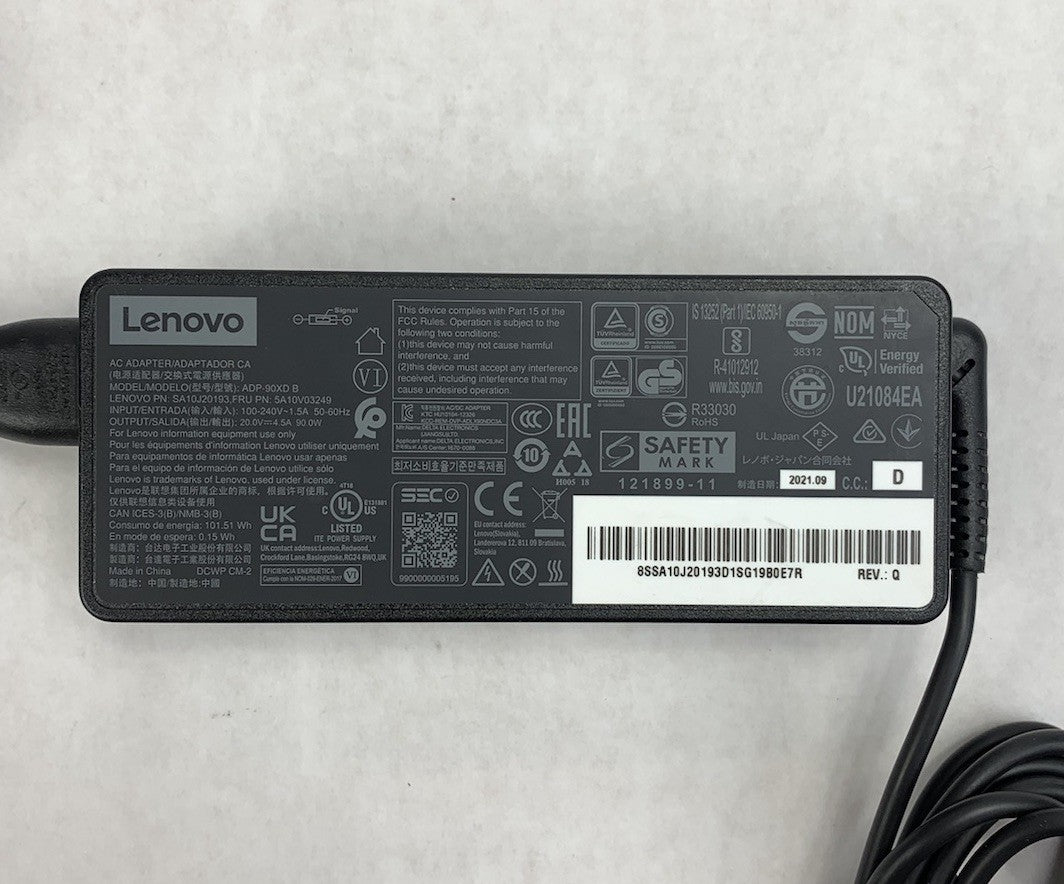 Lenovo ADP-90XD B 90W 20V 4.5A AC Adapter Power Supply (Lot of 3)
