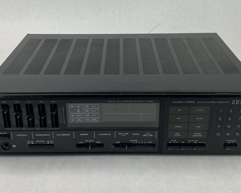 Zenith CV650 Stereo Receiver AM/FM Audio/Video - Parts or Repair