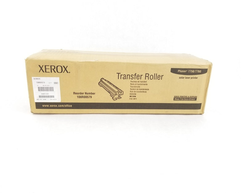 108R00579  Xerox Genuine TRANSFER ROLLER  for Phaser 7750/7760