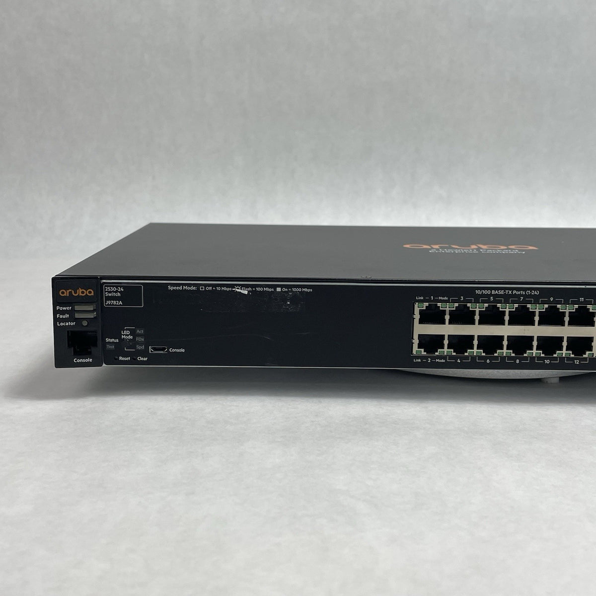 Aruba J9782A 2530 24 Rack Mount Ethernet Switch Tested & Reset3
