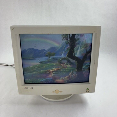 Logisys LGX710 17” Digital Color VGA CRT Monitor Retro Gaming Grade C