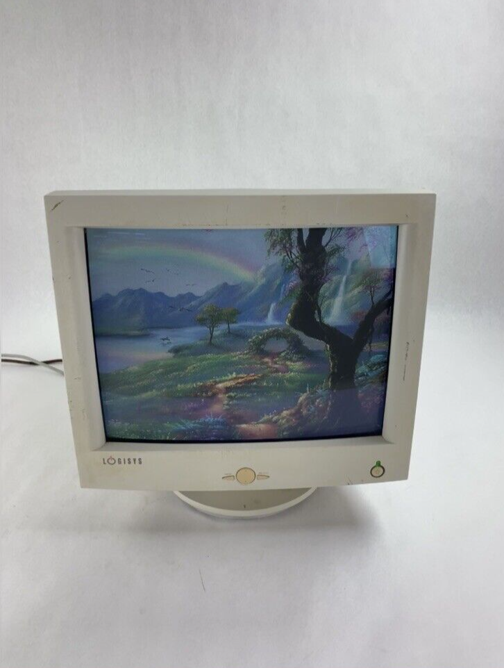 Logisys LGX710 17” Digital Color VGA CRT Monitor Retro Gaming Grade C