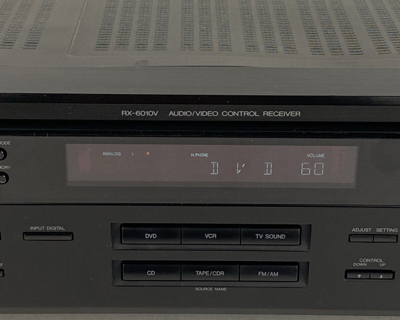 JVC RX-6010V Audio/Video Control Receiver No Remote