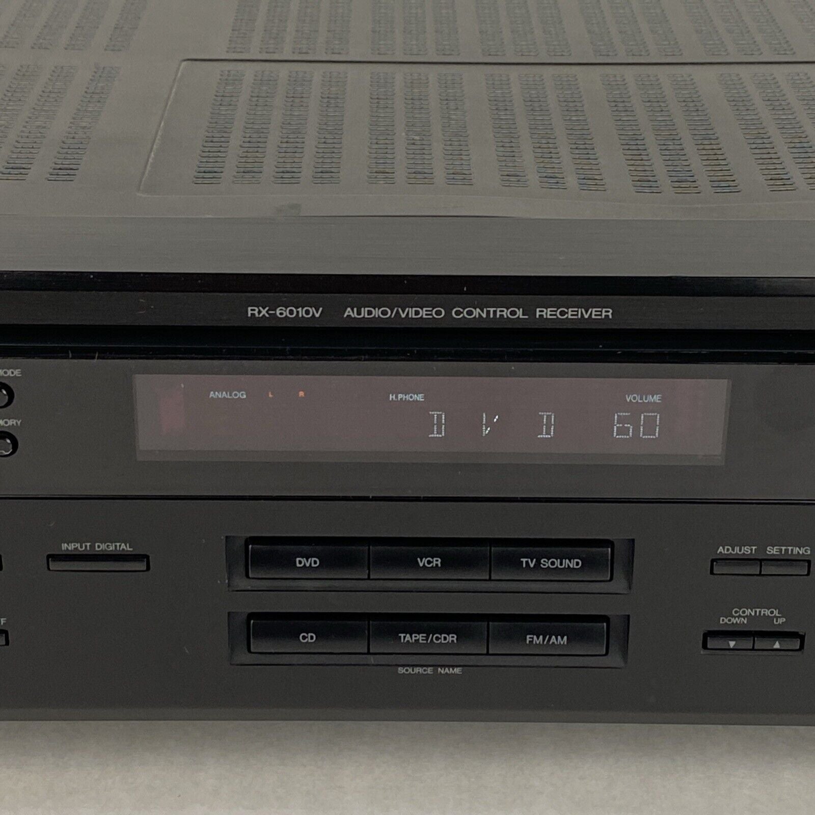 JVC RX-6010V Audio/Video Control Receiver No Remote