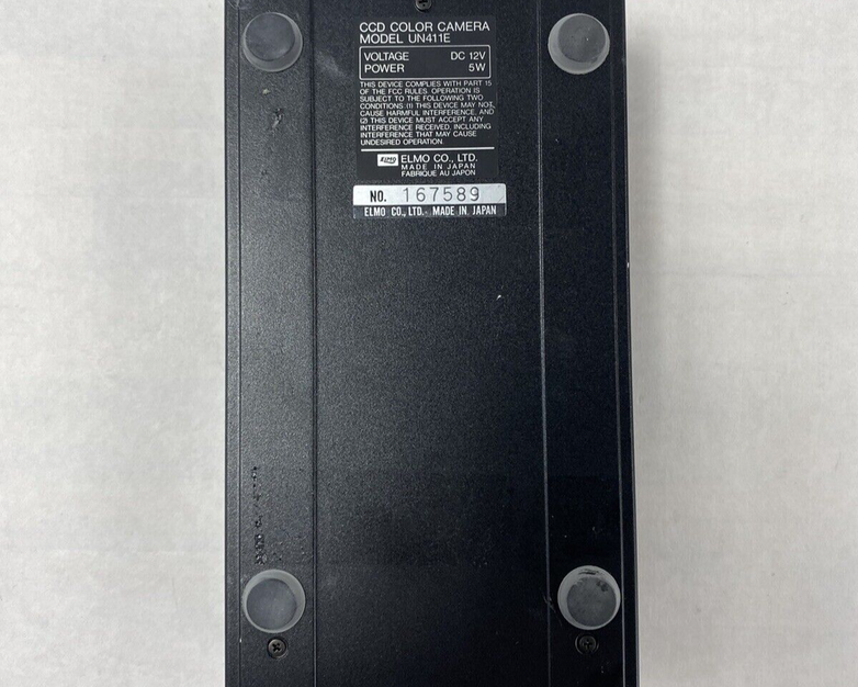 Elmo UN411E CCD Color Camera Untested No AC Adapter