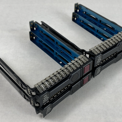 HP 653956 10K 450GB SAS 2.5” Hard Drive Tray Lot of 4